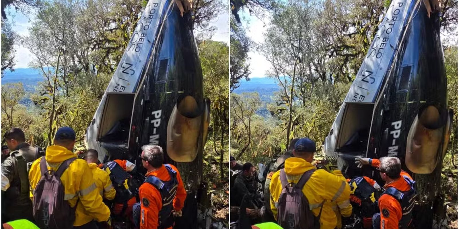 corpos-de-vitimas-de-queda-de-helicoptero-em-sc-sao-liberados